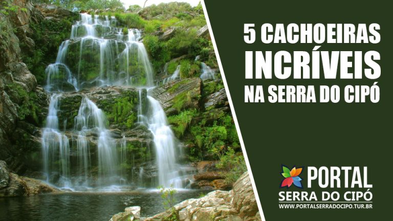 5 Cachoeiras incríveis na Serra do Cipó