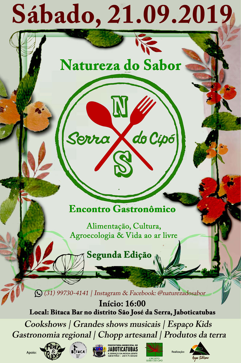 Encontro gastronômico Natureza do Sabor