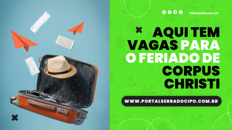 Vagas para o Feriado de Corpus Christi - Portal Pomerode