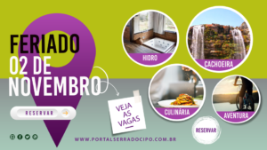 feriado de 02 de novembro na Serra do Cipó