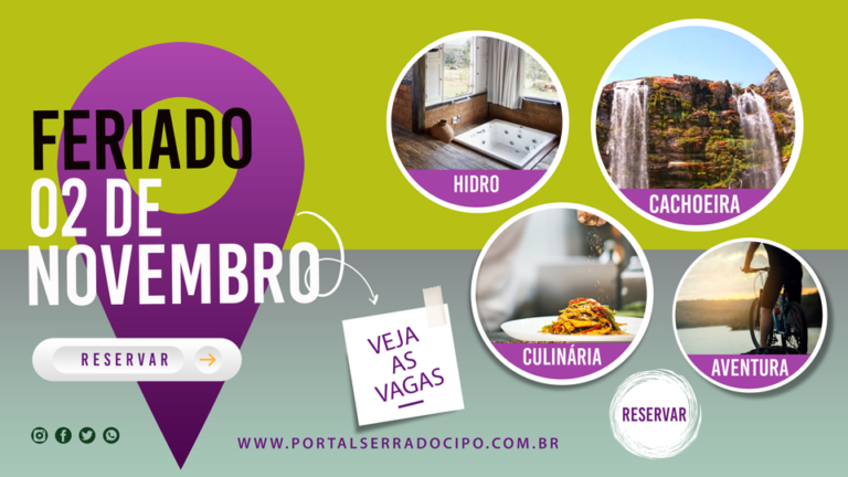 feriado de 02 de novembro na Serra do Cipó - Portal Pomerode