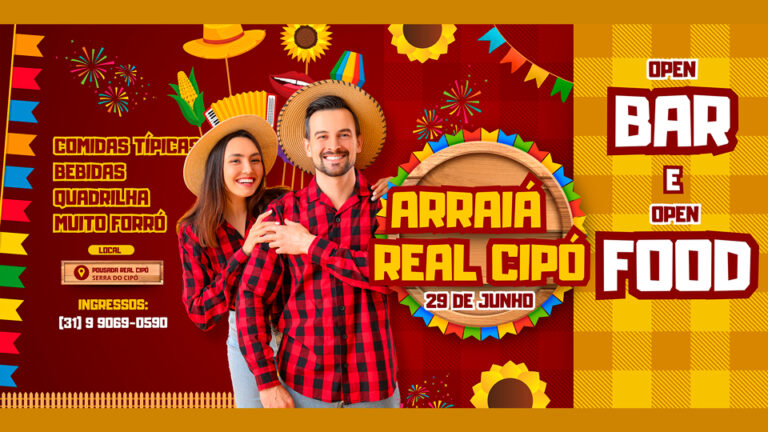 Arraiá da Pousada Real Cipó - Portal Pomerode
