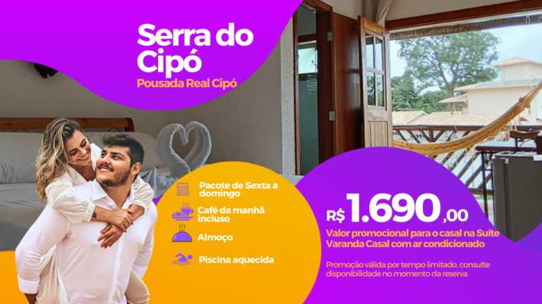 Suite com varanda promoção casal - Portal Pomerode