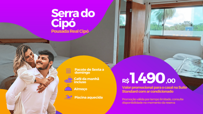 Promoção Pousada Serra do Cipó - Portal Pomerode